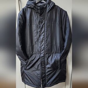 BP NWT Hooded Water Resistant Puffer Coat. Size M. PTP 23"
